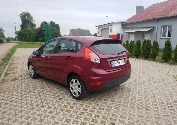 Ford Fiesta cena 19900 przebieg: 244000, rok produkcji 2013 z Gubin małe 254
